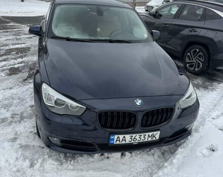 Синий БМВ 5 Серия ГТ, объемом двигателя 2.98 л и пробегом 215 тыс. км за 13000 $, фото 1 на Automoto.ua