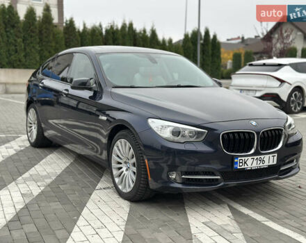 Синий БМВ 5 Серия ГТ, объемом двигателя 2.99 л и пробегом 177 тыс. км за 12500 $, фото 1 на Automoto.ua
