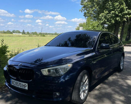 Синий БМВ 5 Серия ГТ, объемом двигателя 3 л и пробегом 333 тыс. км за 14500 $, фото 1 на Automoto.ua