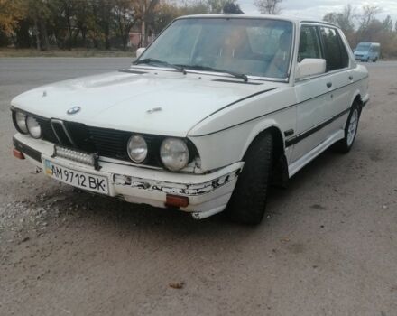 Белый БМВ 5 Серия, объемом двигателя 1.8 л и пробегом 200 тыс. км за 1000 $, фото 1 на Automoto.ua