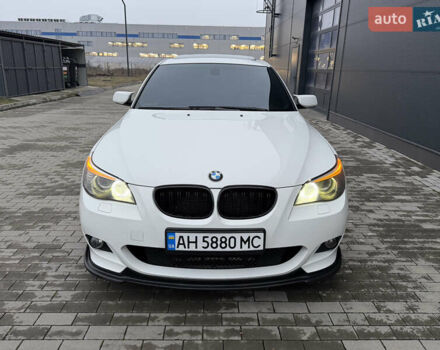 Белый БМВ 5 Серия, объемом двигателя 3 л и пробегом 333 тыс. км за 18500 $, фото 2 на Automoto.ua