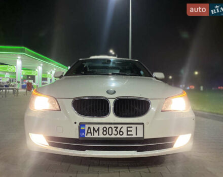 Белый БМВ 5 Серия, объемом двигателя 3 л и пробегом 200 тыс. км за 6500 $, фото 2 на Automoto.ua
