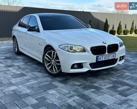 Белый БМВ 5 Серия, объемом двигателя 2 л и пробегом 241 тыс. км за 12700 $, фото 1 на Automoto.ua