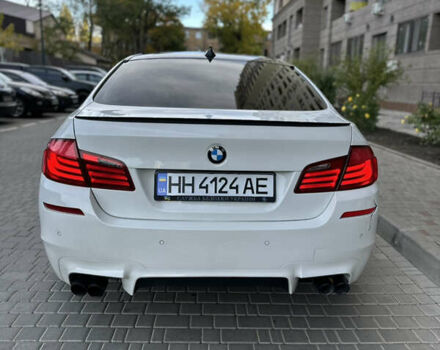 Белый БМВ 5 Серия, объемом двигателя 2 л и пробегом 226 тыс. км за 19900 $, фото 6 на Automoto.ua