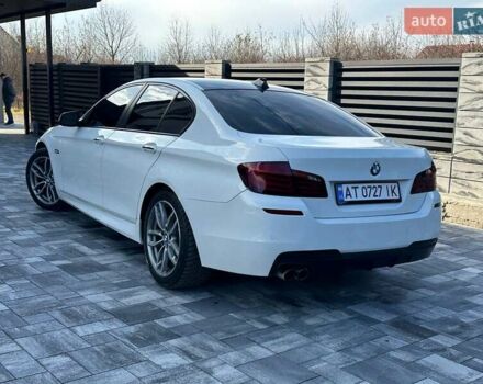 Белый БМВ 5 Серия, объемом двигателя 2 л и пробегом 241 тыс. км за 12700 $, фото 3 на Automoto.ua