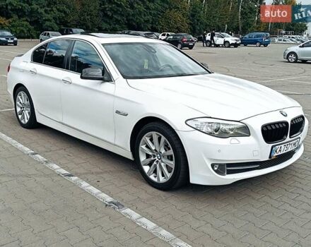 Белый БМВ 5 Серия, объемом двигателя 3 л и пробегом 248 тыс. км за 13850 $, фото 3 на Automoto.ua
