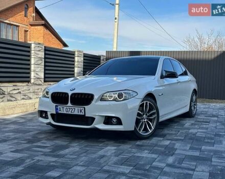 Белый БМВ 5 Серия, объемом двигателя 2 л и пробегом 241 тыс. км за 12700 $, фото 4 на Automoto.ua