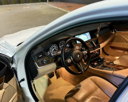 Белый БМВ 5 Серия, объемом двигателя 2 л и пробегом 235 тыс. км за 14500 $, фото 14 на Automoto.ua