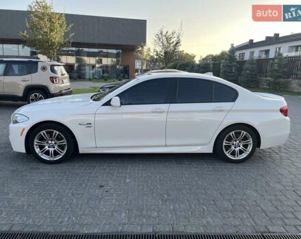 Белый БМВ 5 Серия, объемом двигателя 2 л и пробегом 180 тыс. км за 13300 $, фото 5 на Automoto.ua