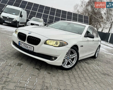 Белый БМВ 5 Серия, объемом двигателя 2 л и пробегом 205 тыс. км за 11400 $, фото 122 на Automoto.ua