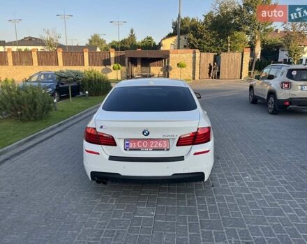 Белый БМВ 5 Серия, объемом двигателя 2 л и пробегом 180 тыс. км за 13300 $, фото 4 на Automoto.ua