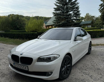 Білий БМВ 5 Серія, об'ємом двигуна 2 л та пробігом 196 тис. км за 14150 $, фото 1 на Automoto.ua
