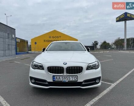 Белый БМВ 5 Серия, объемом двигателя 2 л и пробегом 183 тыс. км за 14500 $, фото 1 на Automoto.ua