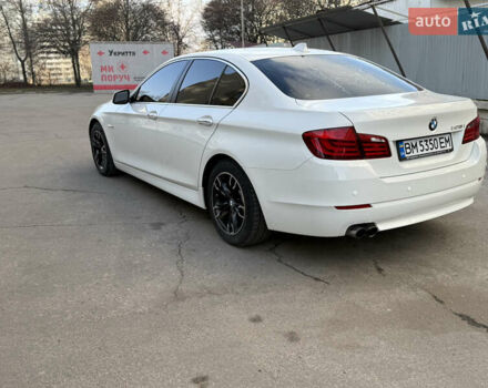 Белый БМВ 5 Серия, объемом двигателя 2 л и пробегом 182 тыс. км за 13499 $, фото 2 на Automoto.ua