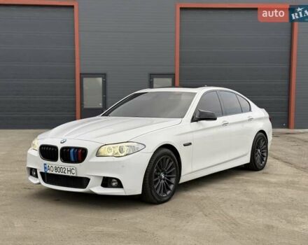 Білий БМВ 5 Серія, об'ємом двигуна 2.99 л та пробігом 129 тис. км за 14200 $, фото 1 на Automoto.ua
