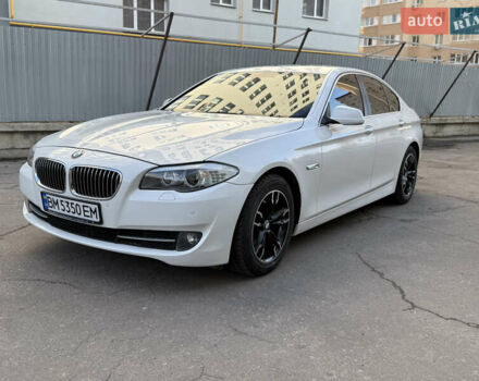Белый БМВ 5 Серия, объемом двигателя 2 л и пробегом 182 тыс. км за 13499 $, фото 1 на Automoto.ua