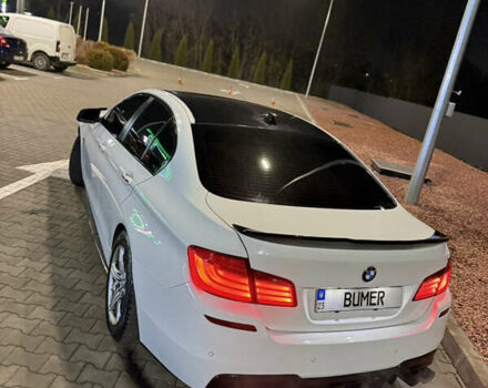 Белый БМВ 5 Серия, объемом двигателя 2 л и пробегом 235 тыс. км за 14500 $, фото 5 на Automoto.ua