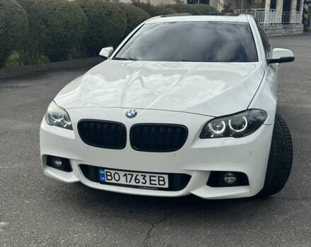 Білий БМВ 5 Серія, об'ємом двигуна 2 л та пробігом 131 тис. км за 14700 $, фото 1 на Automoto.ua