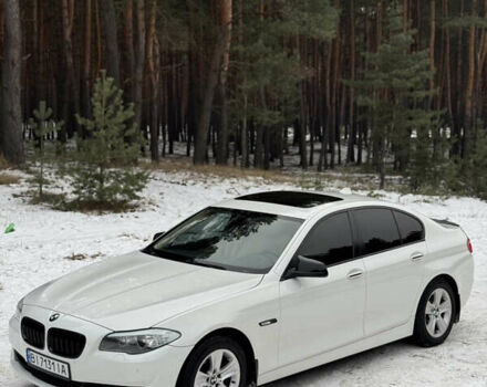 Белый БМВ 5 Серия, объемом двигателя 2 л и пробегом 196 тыс. км за 14300 $, фото 14 на Automoto.ua