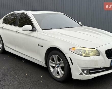 Белый БМВ 5 Серия, объемом двигателя 2 л и пробегом 241 тыс. км за 13489 $, фото 3 на Automoto.ua
