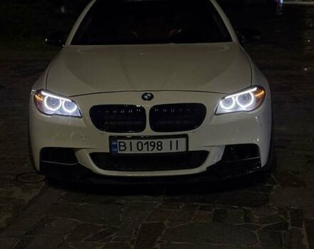 Белый БМВ 5 Серия, объемом двигателя 3 л и пробегом 145 тыс. км за 14000 $, фото 3 на Automoto.ua
