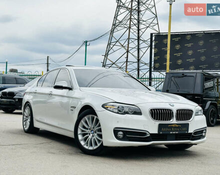 Белый БМВ 5 Серия, объемом двигателя 2 л и пробегом 161 тыс. км за 17000 $, фото 2 на Automoto.ua