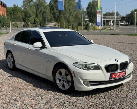 Білий БМВ 5 Серія, об'ємом двигуна 2 л та пробігом 175 тис. км за 12999 $, фото 1 на Automoto.ua