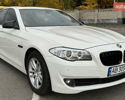 Белый БМВ 5 Серия, объемом двигателя 2 л и пробегом 157 тыс. км за 16700 $, фото 1 на Automoto.ua