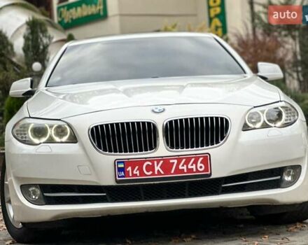 Белый БМВ 5 Серия, объемом двигателя 2 л и пробегом 125 тыс. км за 13499 $, фото 7 на Automoto.ua