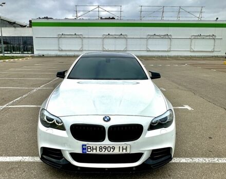 Белый БМВ 5 Серия, объемом двигателя 2 л и пробегом 124 тыс. км за 17500 $, фото 1 на Automoto.ua