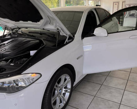 Белый БМВ 5 Серия, объемом двигателя 2 л и пробегом 347 тыс. км за 15129 $, фото 5 на Automoto.ua