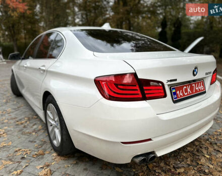 Белый БМВ 5 Серия, объемом двигателя 2 л и пробегом 125 тыс. км за 13499 $, фото 23 на Automoto.ua