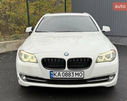 Белый БМВ 5 Серия, объемом двигателя 2 л и пробегом 241 тыс. км за 13489 $, фото 2 на Automoto.ua