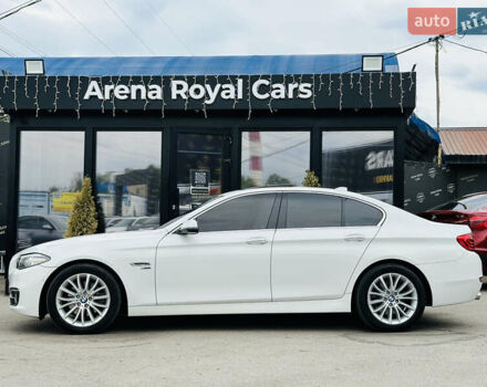 Белый БМВ 5 Серия, объемом двигателя 2 л и пробегом 161 тыс. км за 17000 $, фото 4 на Automoto.ua