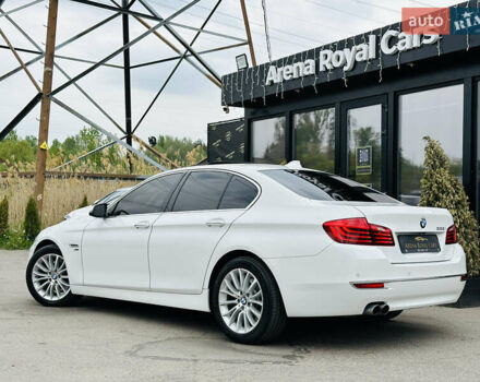 Белый БМВ 5 Серия, объемом двигателя 2 л и пробегом 161 тыс. км за 17000 $, фото 3 на Automoto.ua