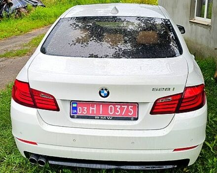 Белый БМВ 5 Серия, объемом двигателя 2 л и пробегом 212 тыс. км за 11500 $, фото 1 на Automoto.ua