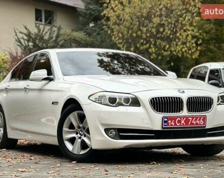 Белый БМВ 5 Серия, объемом двигателя 2 л и пробегом 125 тыс. км за 13499 $, фото 12 на Automoto.ua