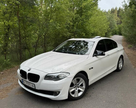 Белый БМВ 5 Серия, объемом двигателя 2 л и пробегом 196 тыс. км за 14300 $, фото 1 на Automoto.ua