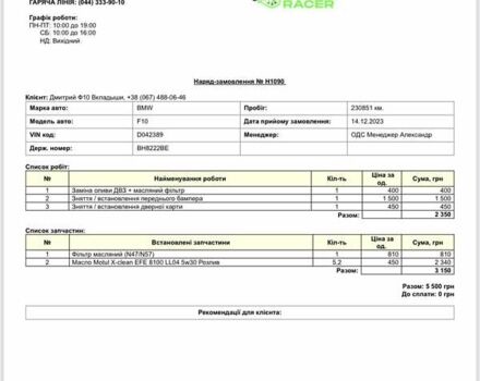 Белый БМВ 5 Серия, объемом двигателя 2 л и пробегом 270 тыс. км за 17700 $, фото 36 на Automoto.ua
