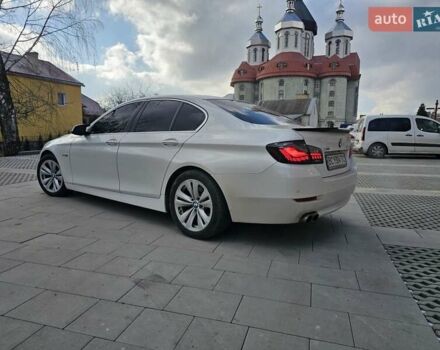 Белый БМВ 5 Серия, объемом двигателя 2 л и пробегом 158 тыс. км за 19100 $, фото 5 на Automoto.ua