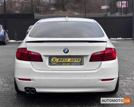 Белый БМВ 5 Серия, объемом двигателя 2 л и пробегом 225 тыс. км за 18300 $, фото 4 на Automoto.ua