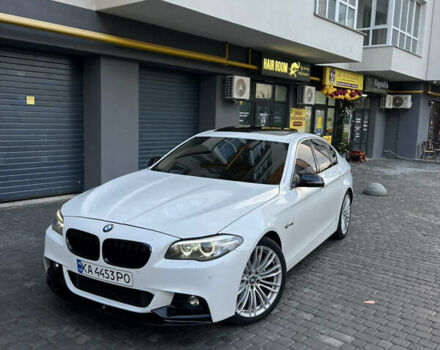 Білий БМВ 5 Серія, об'ємом двигуна 3 л та пробігом 201 тис. км за 14499 $, фото 1 на Automoto.ua