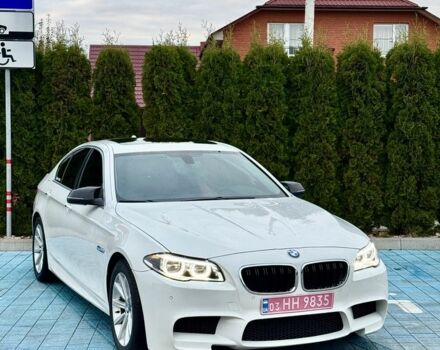 Белый БМВ 5 Серия, объемом двигателя 3 л и пробегом 224 тыс. км за 16600 $, фото 1 на Automoto.ua