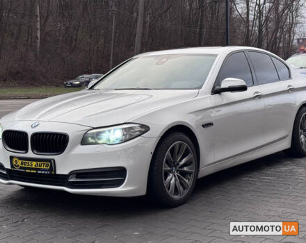 Белый БМВ 5 Серия, объемом двигателя 2 л и пробегом 225 тыс. км за 18300 $, фото 2 на Automoto.ua
