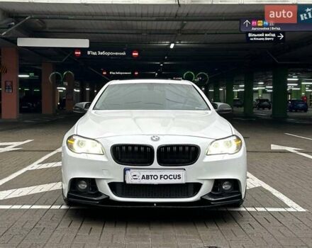 Белый БМВ 5 Серия, объемом двигателя 2 л и пробегом 184 тыс. км за 16990 $, фото 2 на Automoto.ua