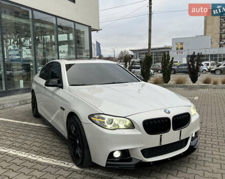 Белый БМВ 5 Серия, объемом двигателя 2 л и пробегом 165 тыс. км за 15500 $, фото 1 на Automoto.ua