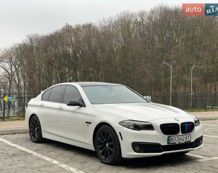 Белый БМВ 5 Серия, объемом двигателя 2 л и пробегом 133 тыс. км за 17100 $, фото 2 на Automoto.ua