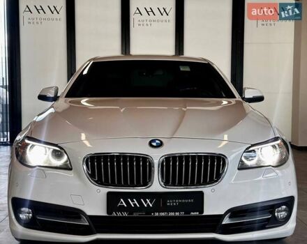 Белый БМВ 5 Серия, объемом двигателя 2 л и пробегом 114 тыс. км за 17400 $, фото 1 на Automoto.ua