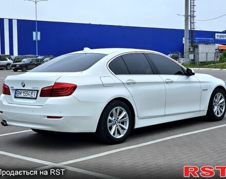 Белый БМВ 5 Серия, объемом двигателя 2 л и пробегом 119 тыс. км за 15700 $, фото 1 на Automoto.ua