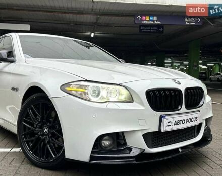 Белый БМВ 5 Серия, объемом двигателя 2 л и пробегом 184 тыс. км за 16990 $, фото 1 на Automoto.ua